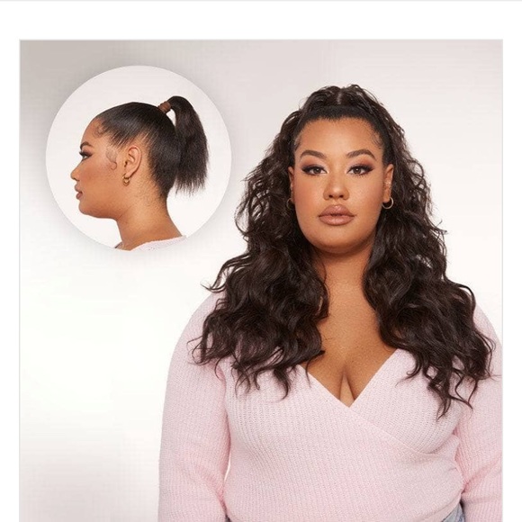 CHLOE - Half Up Half Down Clip in Set - Picture 2 of 5